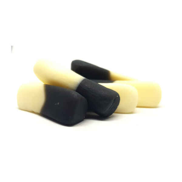 Tronchetti di Liquirizia Bianco e Neri min. 500 g