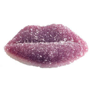 Labbra Panna e Frutta Zuccherata gommosa Senza Glutine min. 500 g