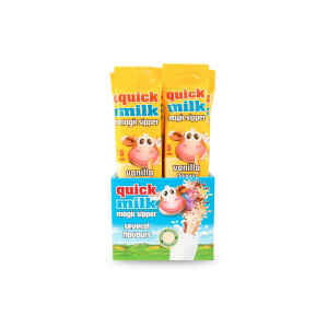 Cannucce alla Vaniglia Quick Milk Senza Glutine 30 g Felfoldi