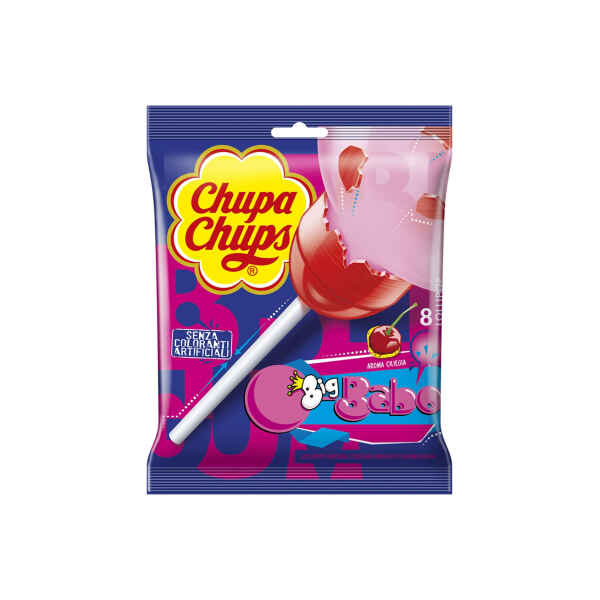 Chupa Chups Big Babol Senza Glutine 2 Pz