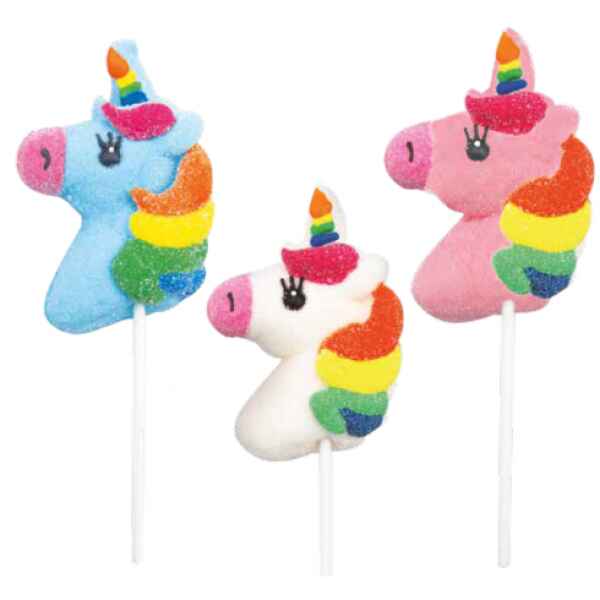 Lecca Mallow Unicorno 45 Grammi 12 Pz