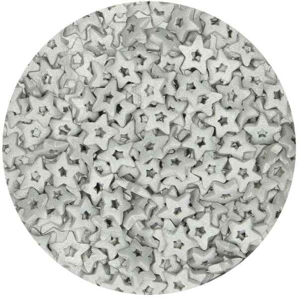 Stella Aperta Argento Metallizzata 50 Grammi FunCakes