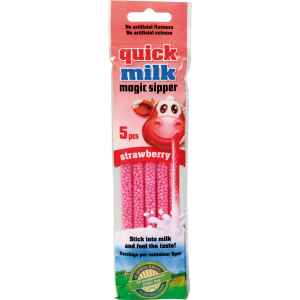 Cannucce alla Fragola Quick Milk Senza Glutine 30 g Felfoldi