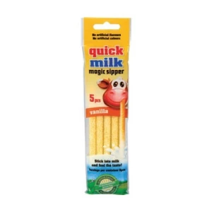 Cannucce alla Vaniglia Quick Milk Senza Glutine 30 g Felfoldi