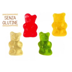 Orsetti Gommosi Giganti 10 cm Senza Glutine min. 1 Kg