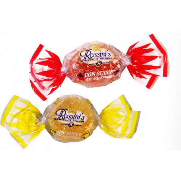 Caramelle Gelatine con Succo di Frutta min. 1 Kg