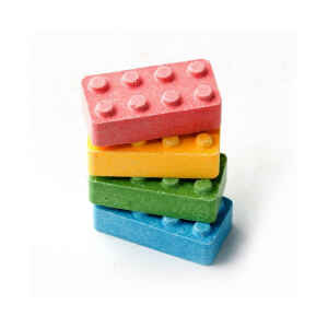 Candy Blox tipo Lego min. 500 g