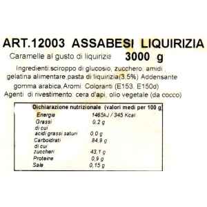 Assabesi di Liquirizia 1 Kg