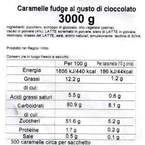 Caramella morbida Chocolate Fudge 1 Kg