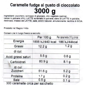 Caramella morbida Chocolate Fudge 1 Kg