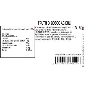Frutti di Bosco Aciduli Senza Glutine XL min. 500 g