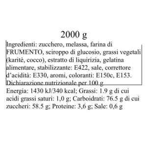 Mini Farcita alla Liquirizia Zuccherata 500 g