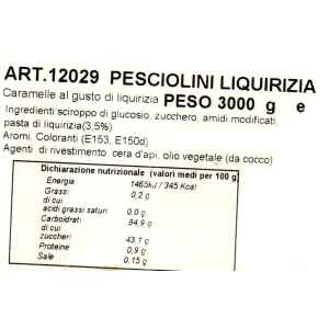Pesciolini di Liquirizia 500 g