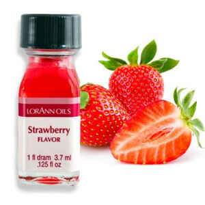 Aroma Concentrato alla Fragola Senza Zucchero e Glutine 3,7 ml