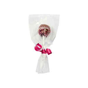 PME Sacchetti Cake Pop con Nastrini Argento Pacco 50 Pz