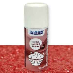 Colorante Spray Rosso Metallizzato Edibile 100 ml PME