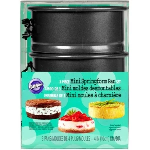 Mini Teglie a Cerniera 3 Pz Wilton