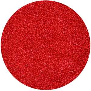 Perline Rosse Ø 1.5 mm 80 g FunCakes