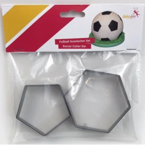 Dekofee Tagliapasta Pallone da Calcio 2 Pz