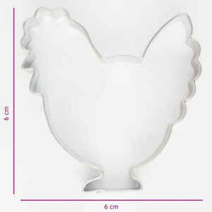 Tagliapasta Pollo 6 cm Cookie Cutter Bach & Koch Manufacturer