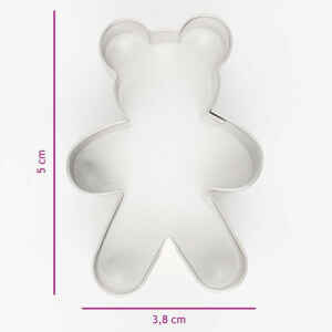 Tagliapasta Orsetto Teddy Bear 5 cm Cookie Cutter Bach & Koch Manufacturer