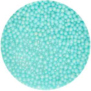 Perle Blu Madreperla Ø 4 mm 80 Grammi FunCakes