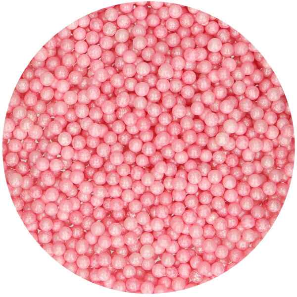 Perle Rosa Madreperla Ø 4 mm 80 Grammi FunCakes