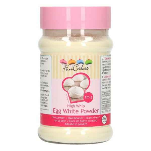 Egg white Powder High Whip 125 g FunCakes
