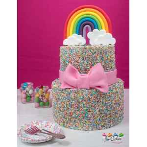 FunCakes Perline Multicolore Ø 1.5 mm 800 Grammi FunCakes