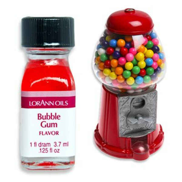 Aroma Concentrato Bubblegum Senza Zucchero e Glutine 3,7 ml LorAnn