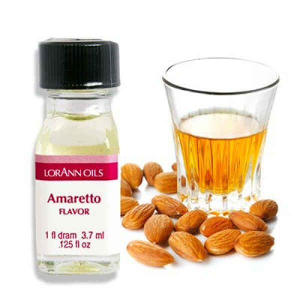 Aroma Concentrato all'Amaretto Senza Zucchero e Glutine 3,7 ml LorAnn
