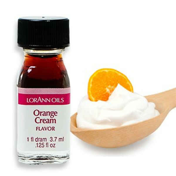Aroma Concentrato Crema di Arancia Senza Zucchero e Glutine 3,7 ml LorAnn