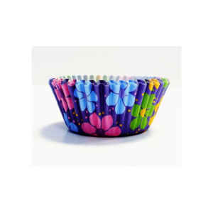 Pirottini - Cupcake da Forno Fiori Colorati 5 cm PME 60 Pz