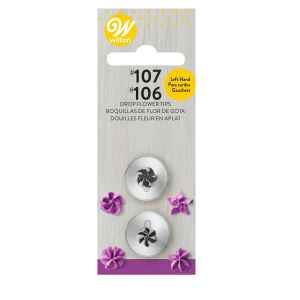 Cornetto - Beccuccio Wilton Decorativo Set Mancino 106L - 107L