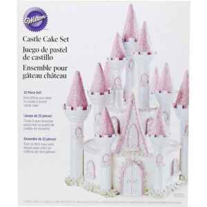 Set Torta Castello Romantico a piani 32 pz Wilton