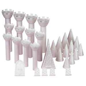 Set Torta Castello Romantico a piani 32 pz Wilton