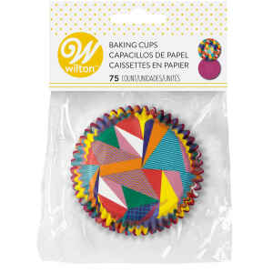 Pirottini - Cupcake Max Triangolo Ø 5 cm 75 Pz Wilton