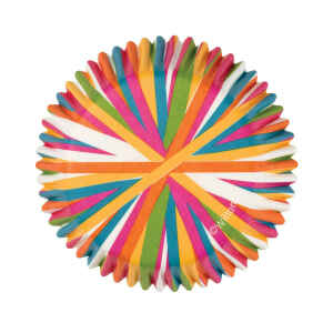 Pirottini - Cupcake Ruota Colorata Ø 5 cm 75 Pz Wilton