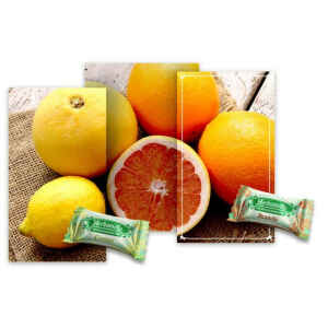 Caramella Biologica Arancia Limone Senza Glutine min. 500 g