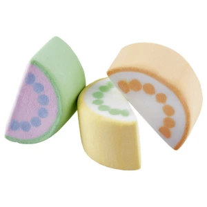 Marshmallow Fettine di frutta 5 grammi Senza Glutine 1 Kg