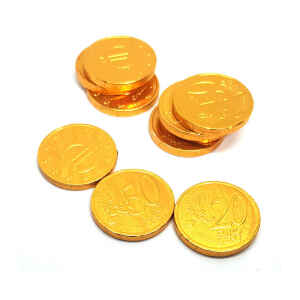 Monete di cioccolato 3,7g 1Kg