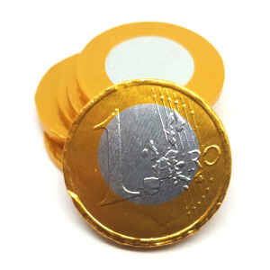 Monete da 1 e 2 Euro di cioccolato 1Kg