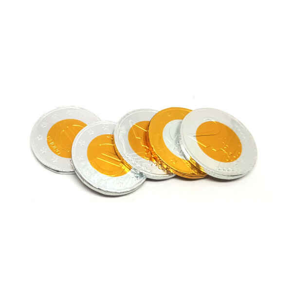 Monete da 1 e 2 Euro di cioccolato 1Kg