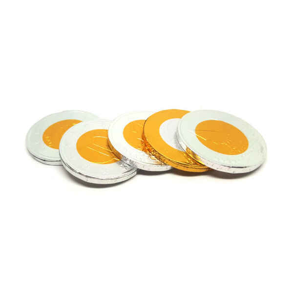 Monete da 1 e 2 Euro di cioccolato 1Kg