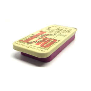 Mini latta rettangolare tascabile slider World Traveller - Ticket N° B5445