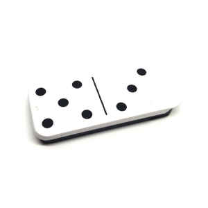 Mini Latta Rettangolare Tascabile Slider Domino Bianco 1 pz