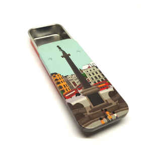 Mini latta rettangolare tascabile slider City - Nelson's Column Paul Thurlby City