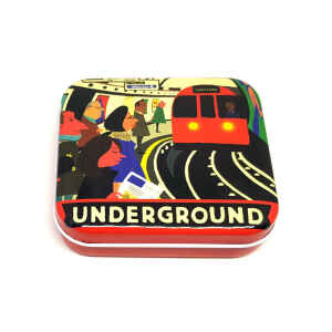 Latta Rettangolare Tascabile a Cerniere City - Underground Paul Thurlby City