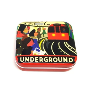 Latta Rettangolare Tascabile a Cerniere City - Underground Paul Thurlby City