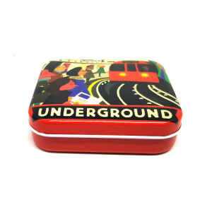 Latta Rettangolare Tascabile a Cerniere City - Underground Paul Thurlby City